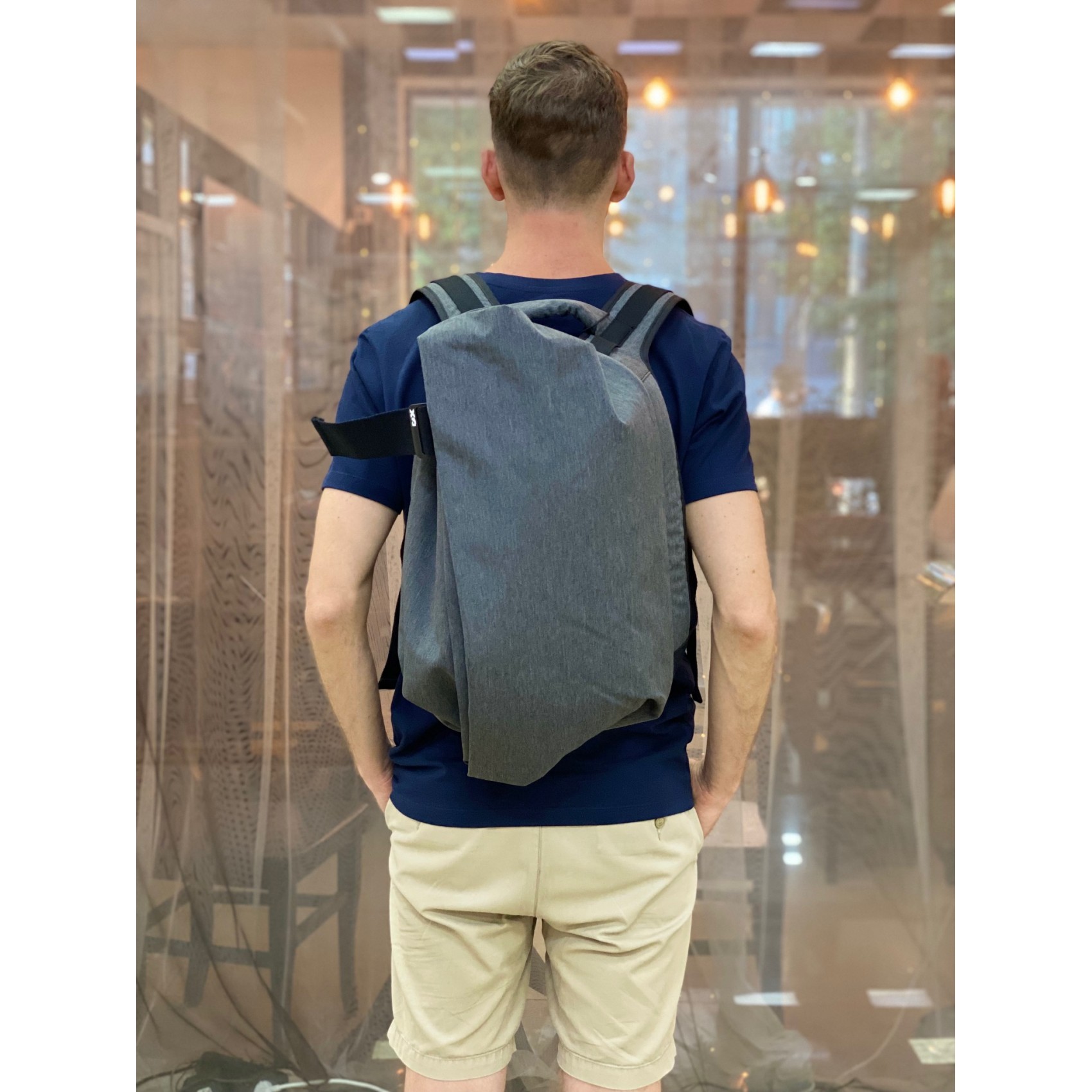 Чоловічий рюкзак Mackar Power сірий