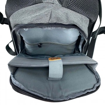 Мужской рюкзак Mackar Power серый фото