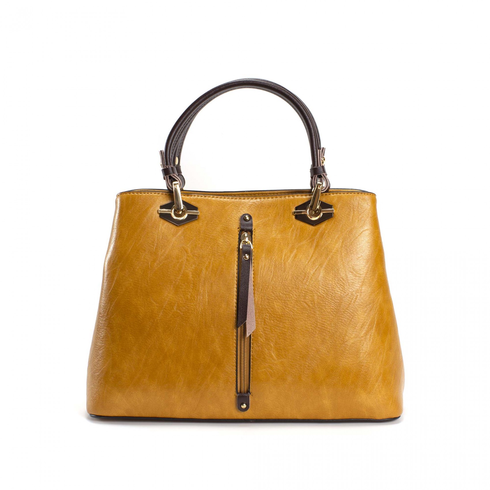 Жіноча класична сумка Miranda гірчична