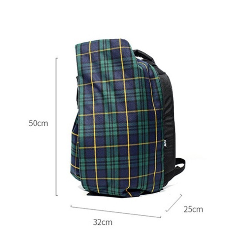 Чоловічий рюкзак Mackar Jazz синьо-зелений - 22 фото