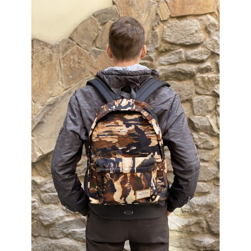 Рюкзак Force коричневий камуфляж - 4 фото