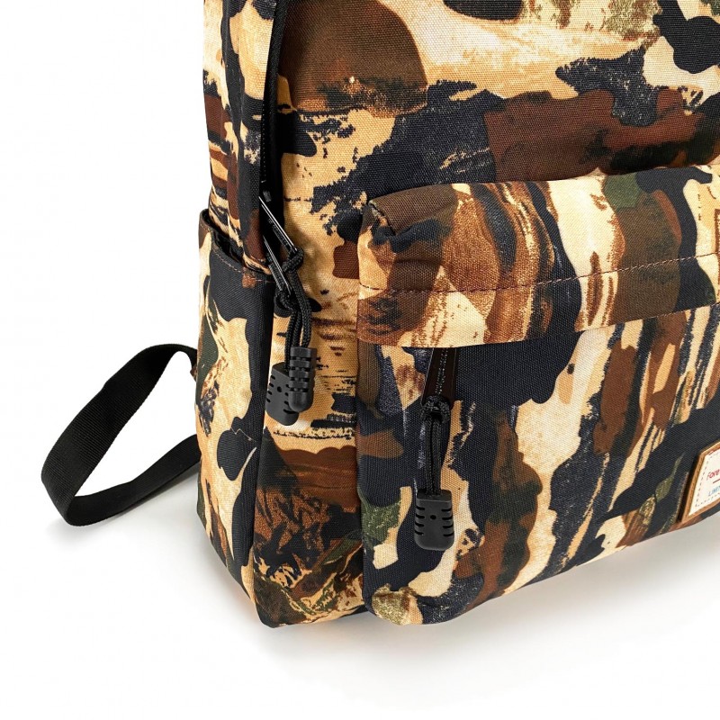 Рюкзак Force коричневий камуфляж - 9 фото