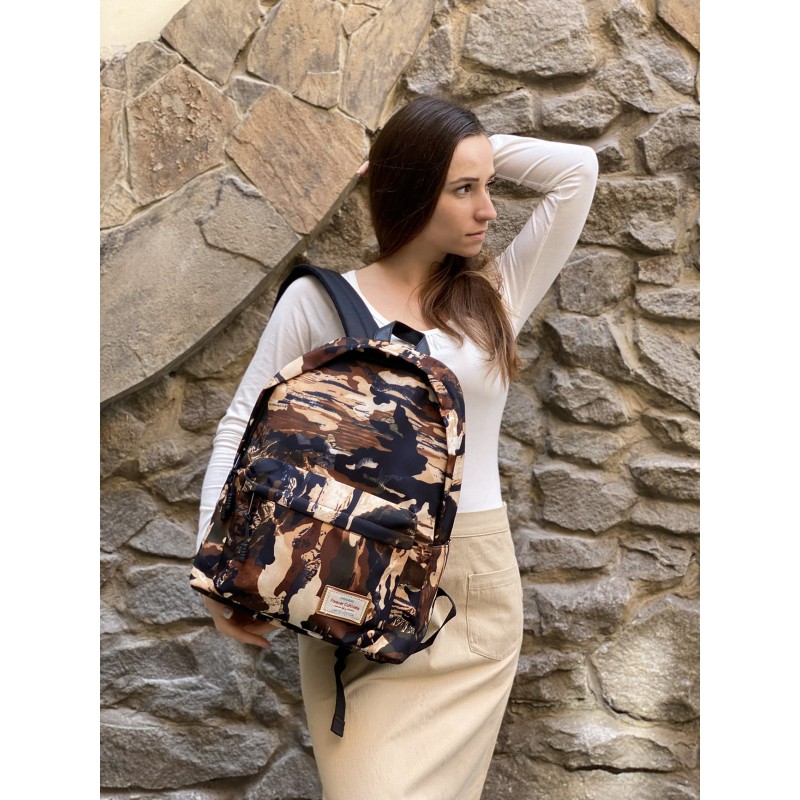 Рюкзак Force коричневий камуфляж - 10 фото