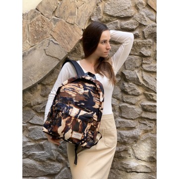 Рюкзак Force коричневий камуфляж фото