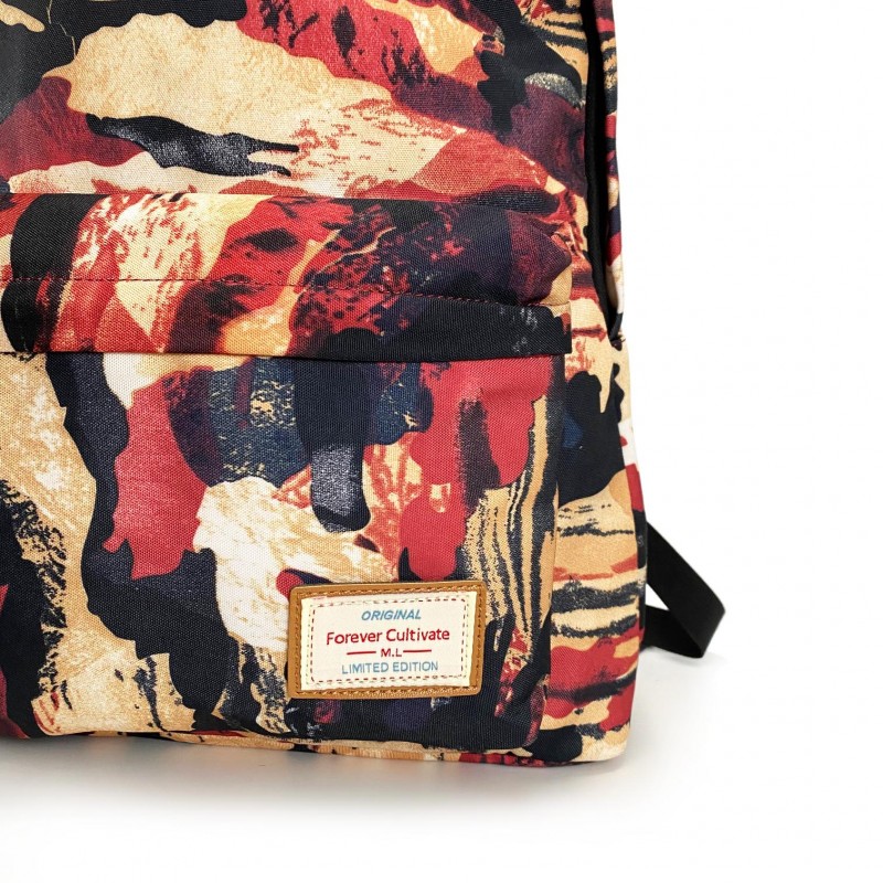 Рюкзак Force бордовый камуфляж - 4 фото