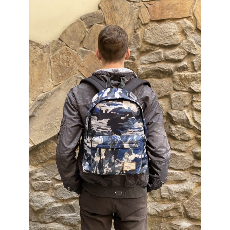 Рюкзак Force синий камуфляж - 4 фото