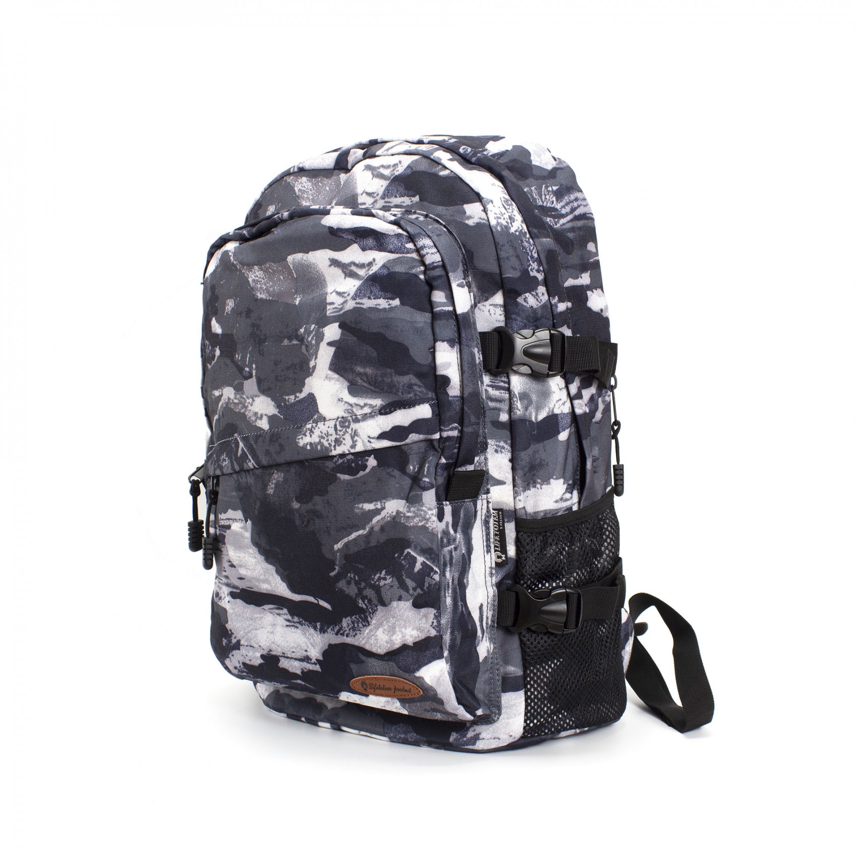 Рюкзак дорожній Military сірий камуфляж