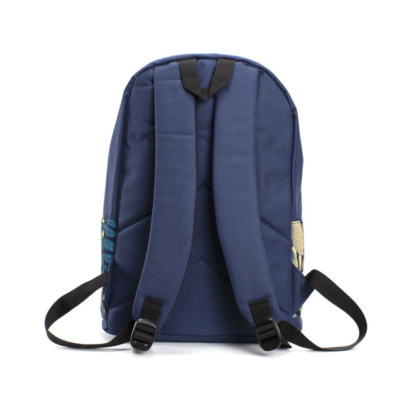 Женский рюкзак Leaves синий - 3 фото