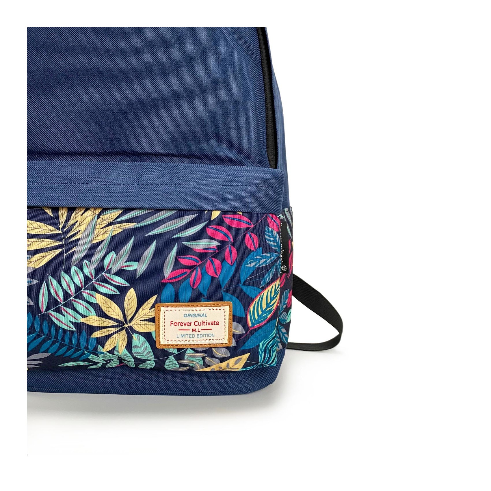 Жіночий рюкзак Leaves синій