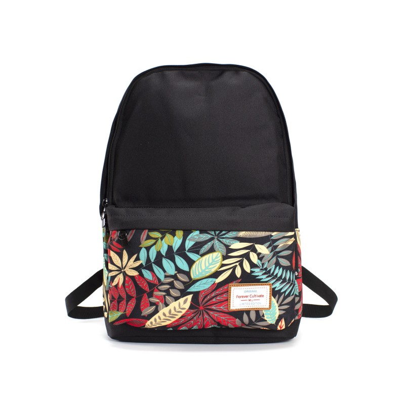 Женский рюкзак Leaves черный