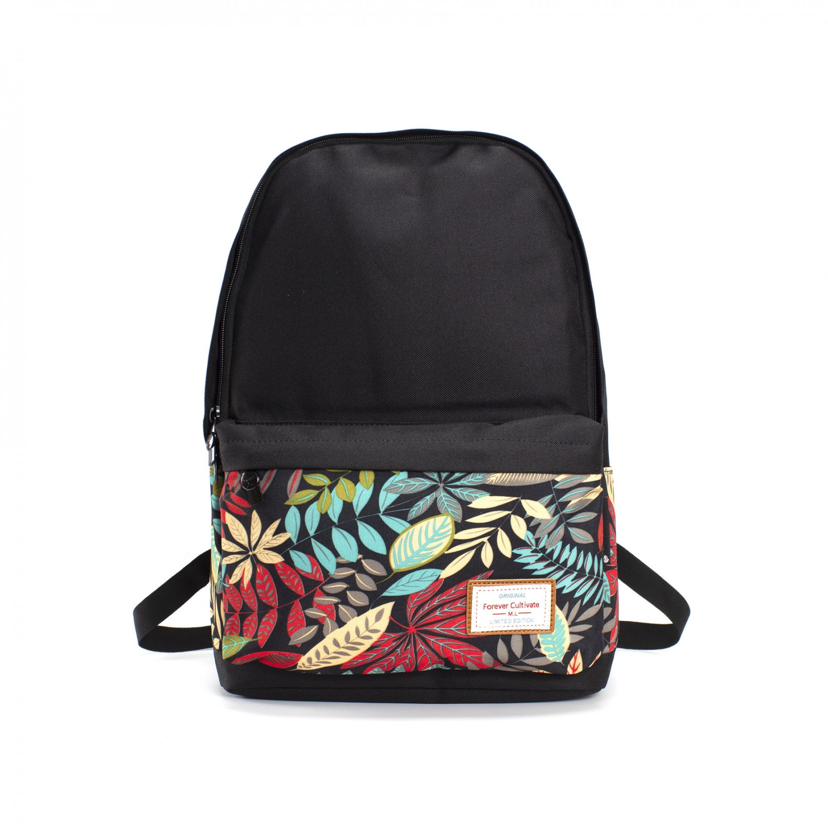 Жіночий рюкзак Leaves чорний