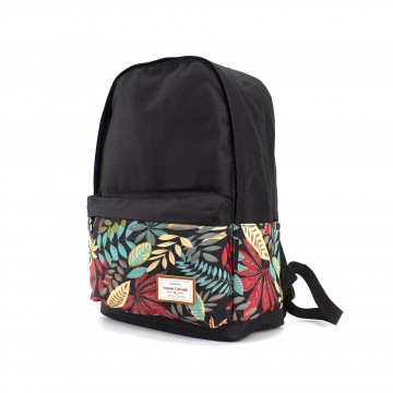 Жіночий рюкзак Leaves чорний фото