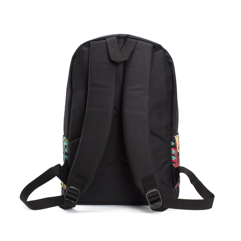 Женский рюкзак Leaves черный - 3 фото