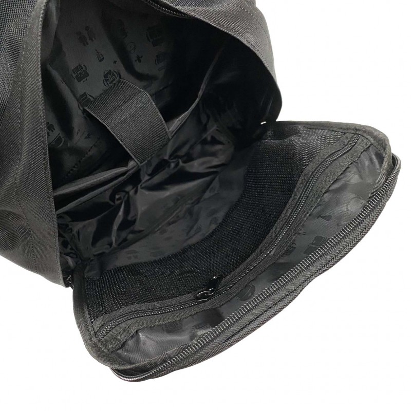 Женский рюкзак Leaves черный - 4 фото