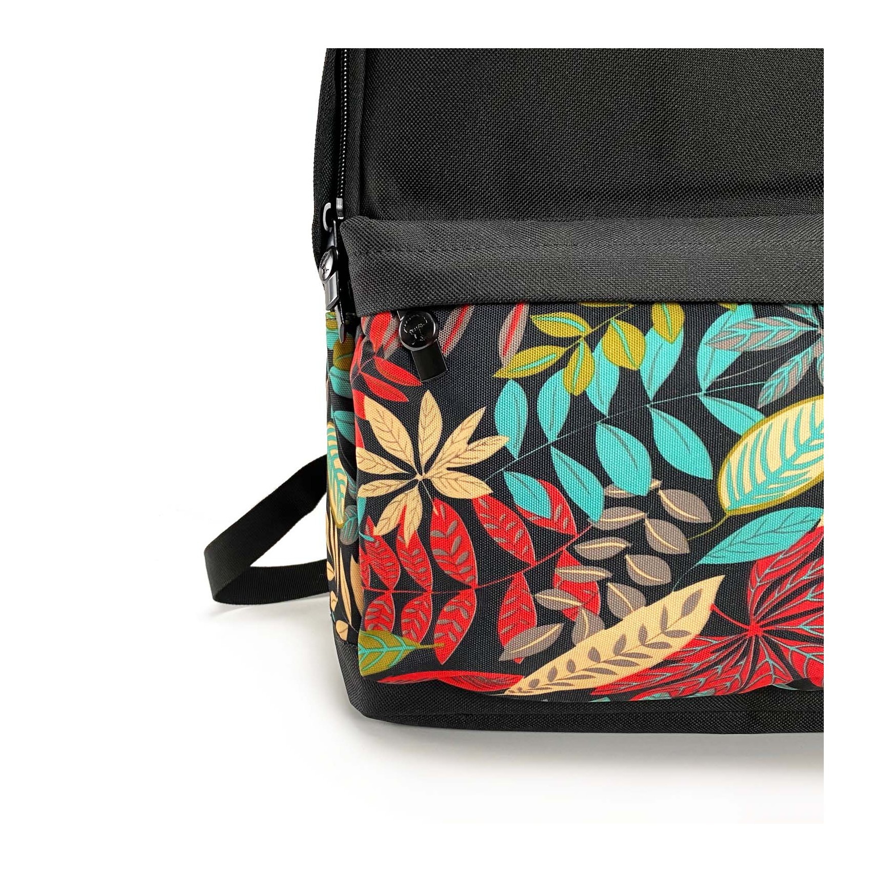 Жіночий рюкзак Leaves чорний