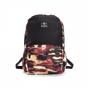 Рюкзак Galaxy бордовый камуфляж
