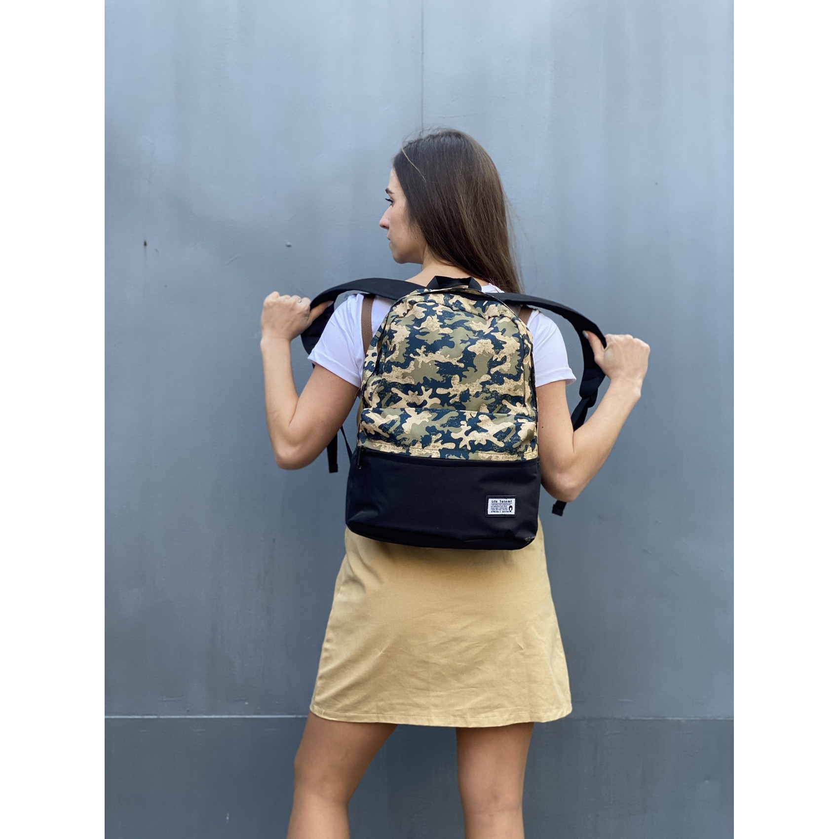 Рюкзак Battle зелений камуфляж