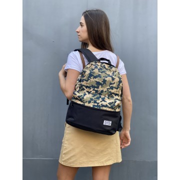 Рюкзак Battle зеленый камуфляж фото