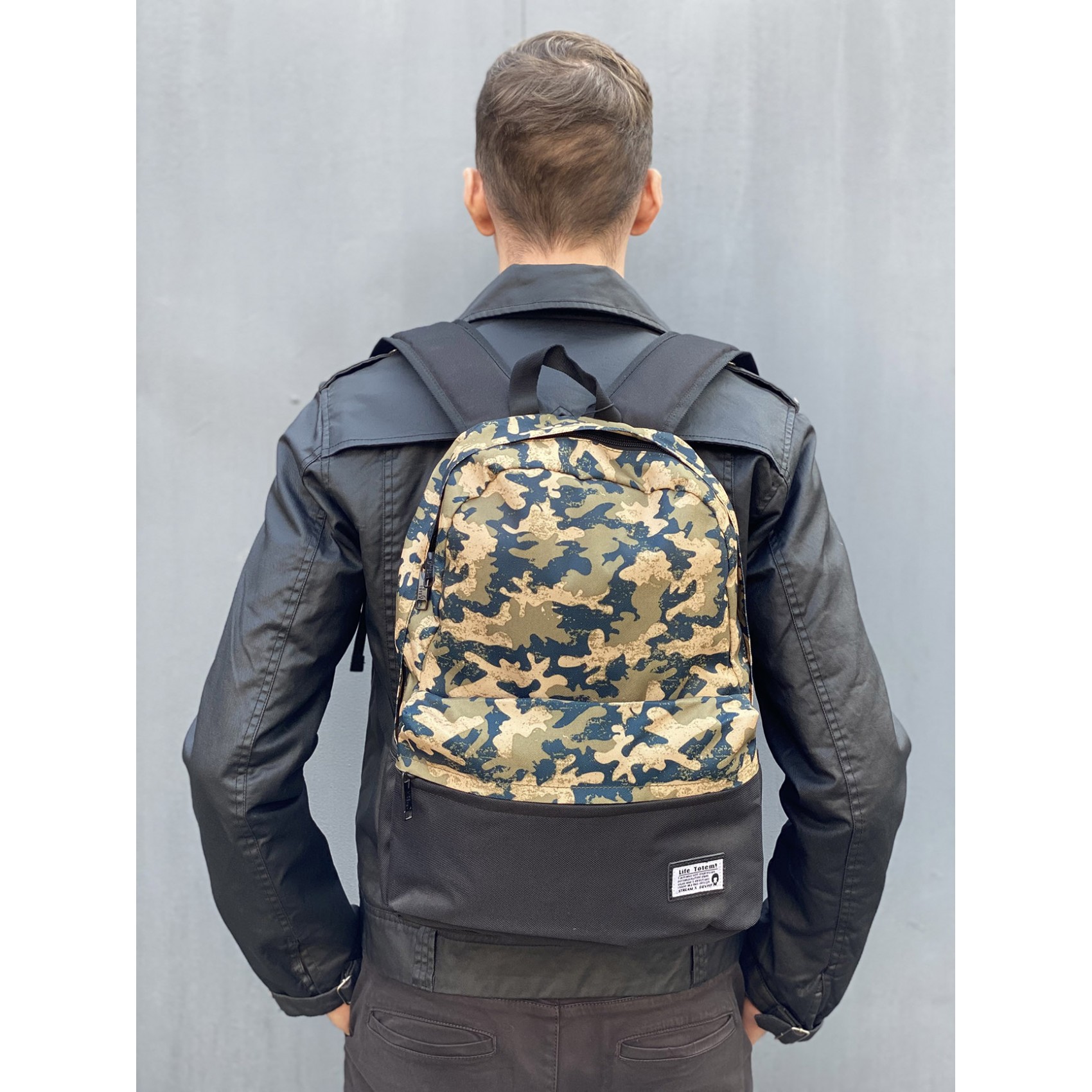 Рюкзак Battle зелений камуфляж