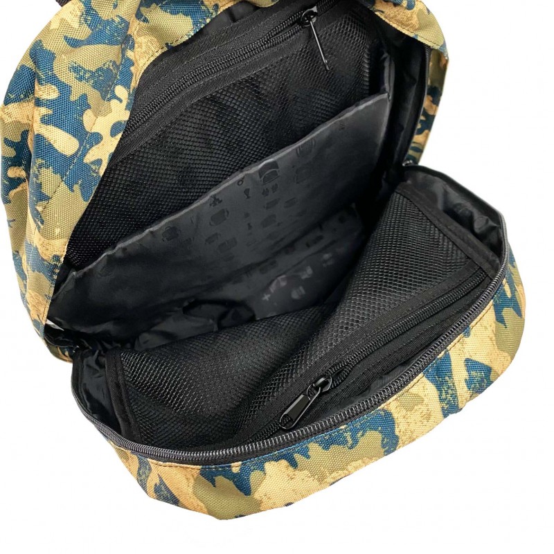 Рюкзак Battle зеленый камуфляж - 9 фото