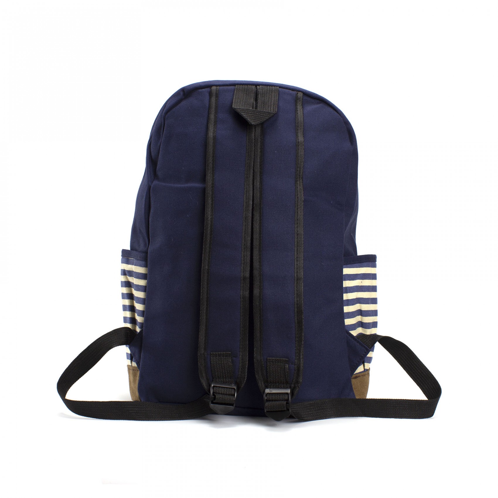 Женский рюкзак Paris синий с полосками