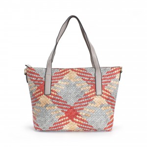 Жіноча сумка Sylvia сіро-бежева