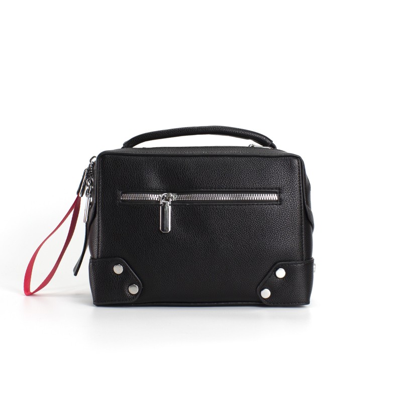 Жіноча сумка крос боді Paula чорна - 2 фото