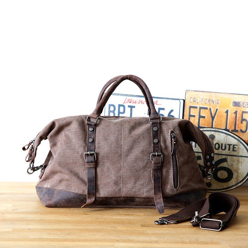 Мужская городская сумка Town коричневая - 10 фото