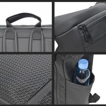 Чоловічий рюкзак Mackar City чорний фото