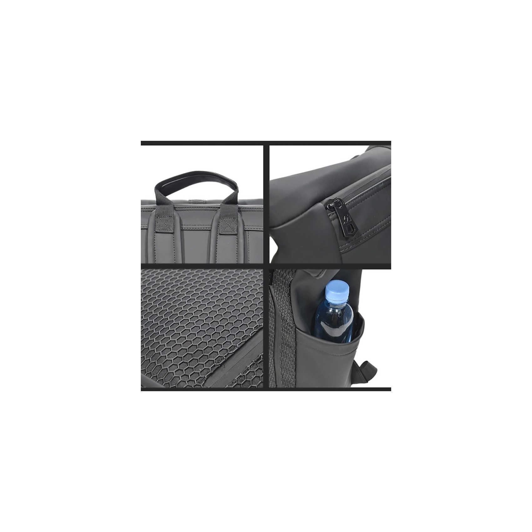 Чоловічий рюкзак Mackar City чорний