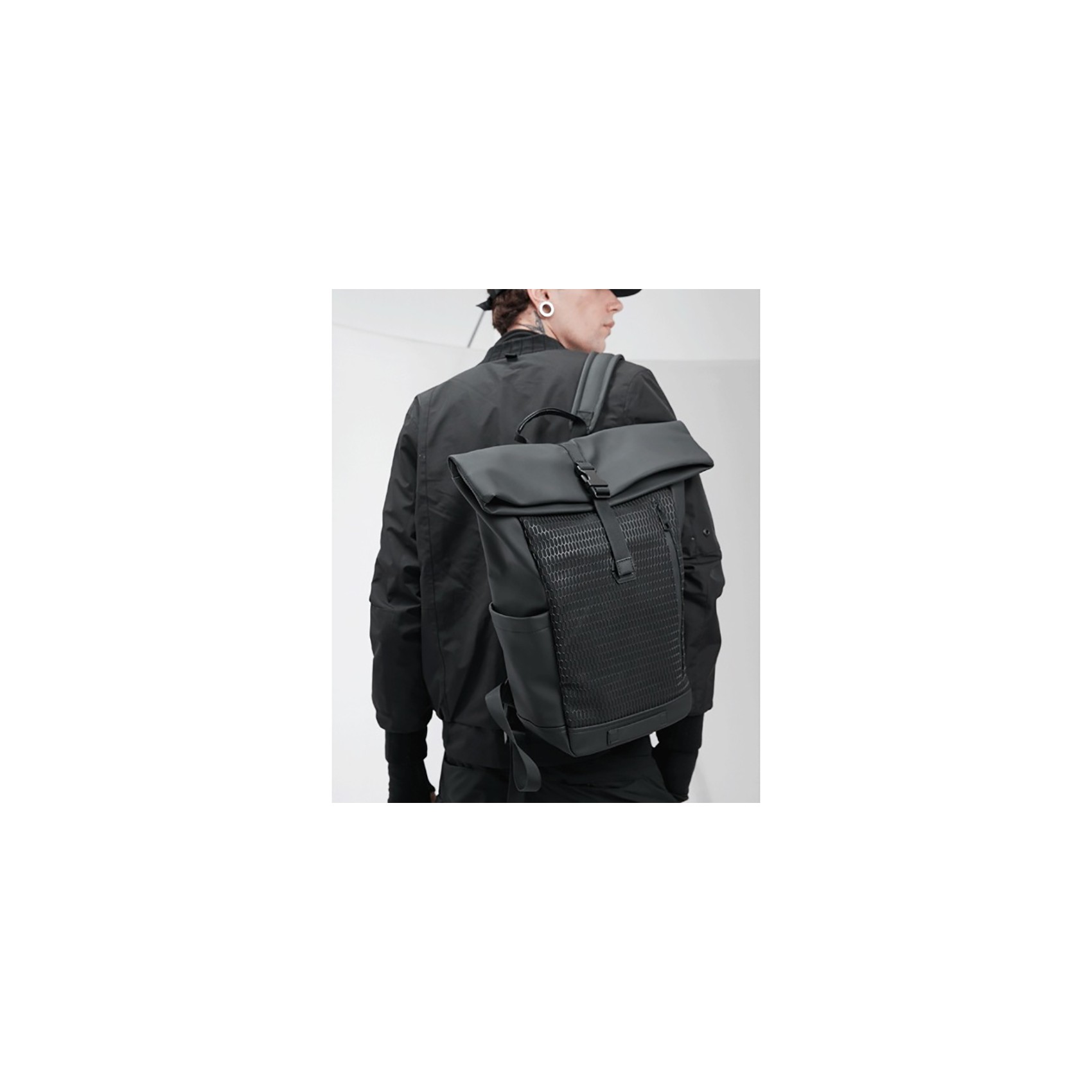 Мужской Рюкзак Mackar City черный