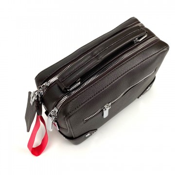 Жіноча сумка крос боді Paula кава фото