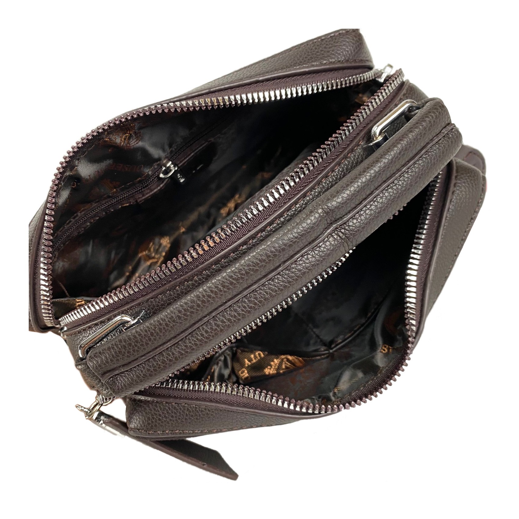 Жіноча сумка крос боді Paula кава