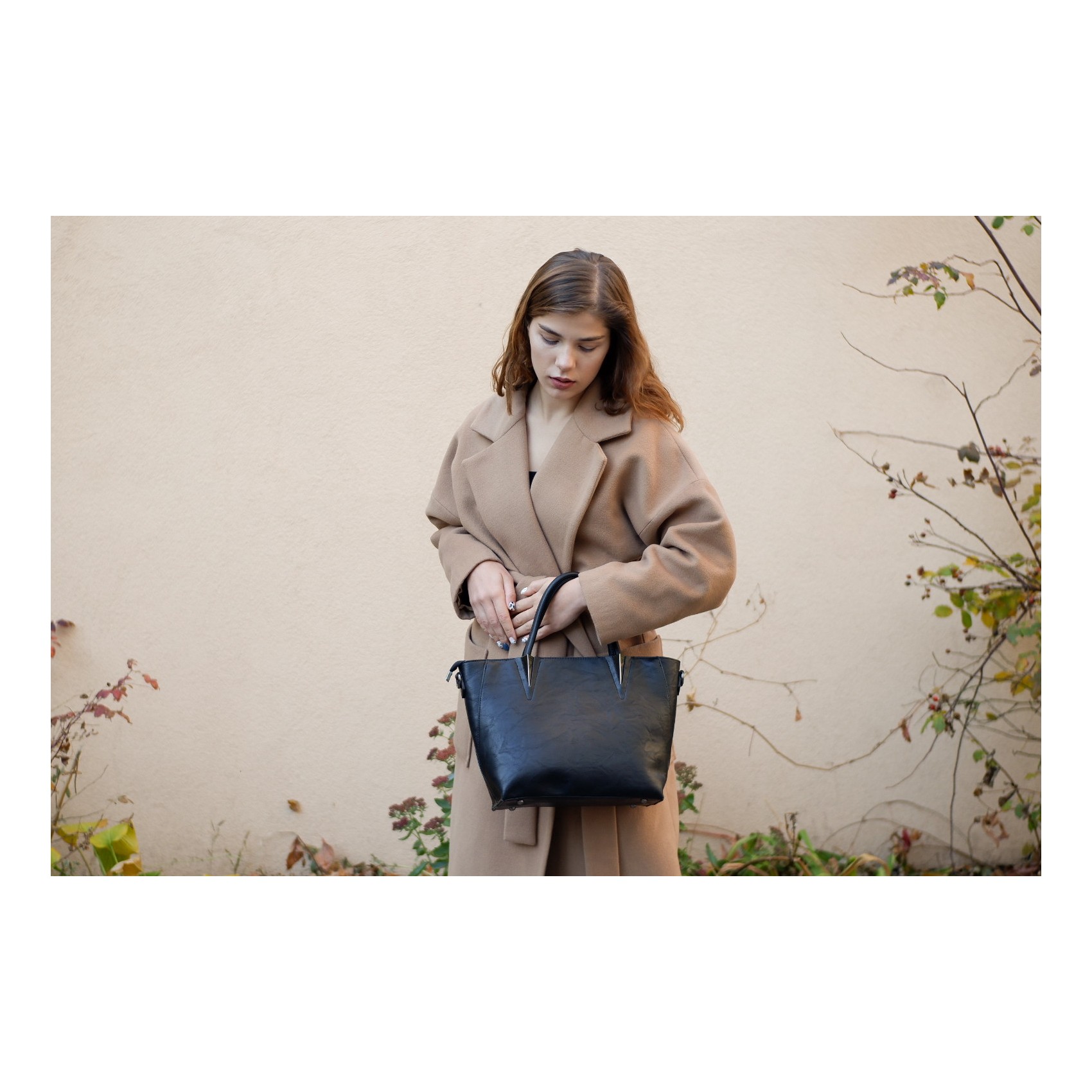 Женская классическая сумка Wendy черная