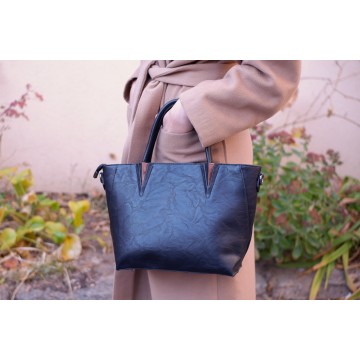 Жіноча класична сумка Wendy чорна фото