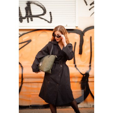 Жіноча сумка Joanna зелена фото