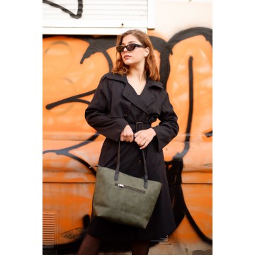 Женская сумка Joanna зеленая фото