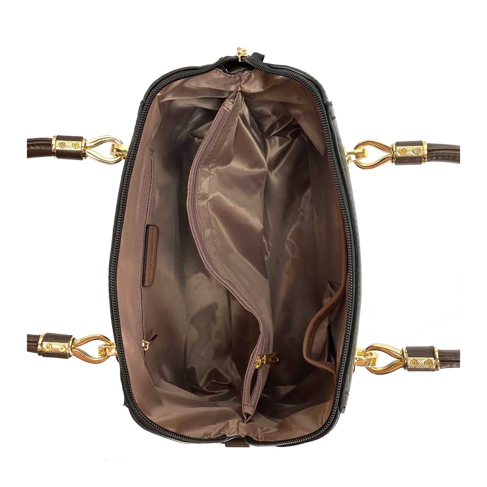 Женская классическая сумка Isa Paulina DS черная