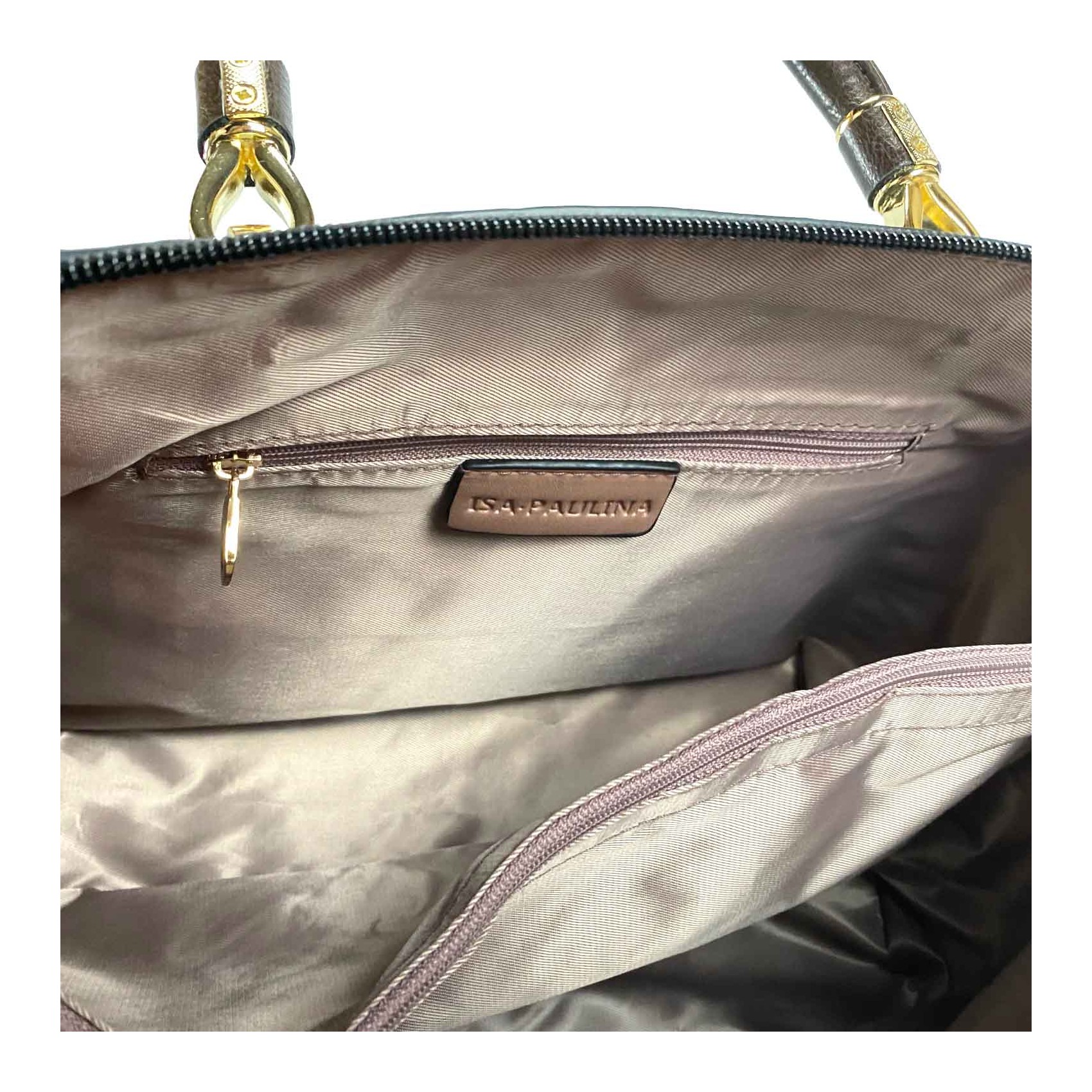 Женская классическая сумка Isa Paulina DS черная