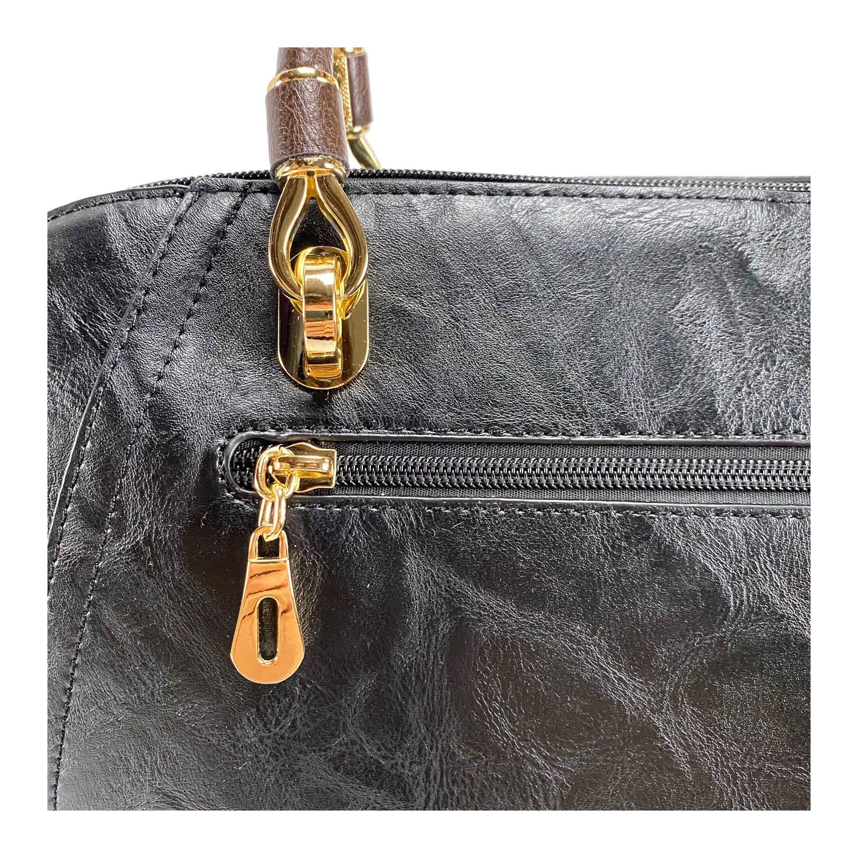 Женская классическая сумка Isa Paulina DS черная