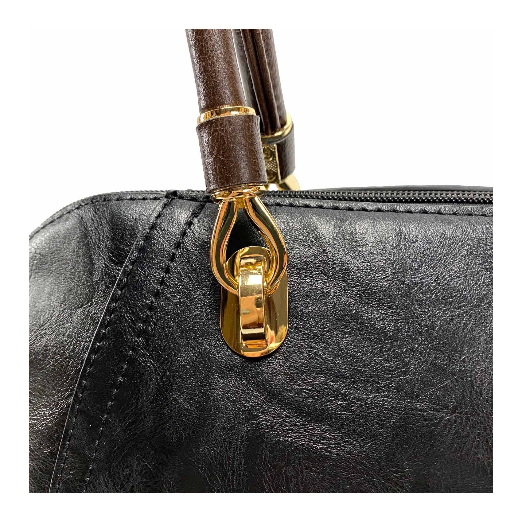 Женская классическая сумка Isa Paulina DS черная