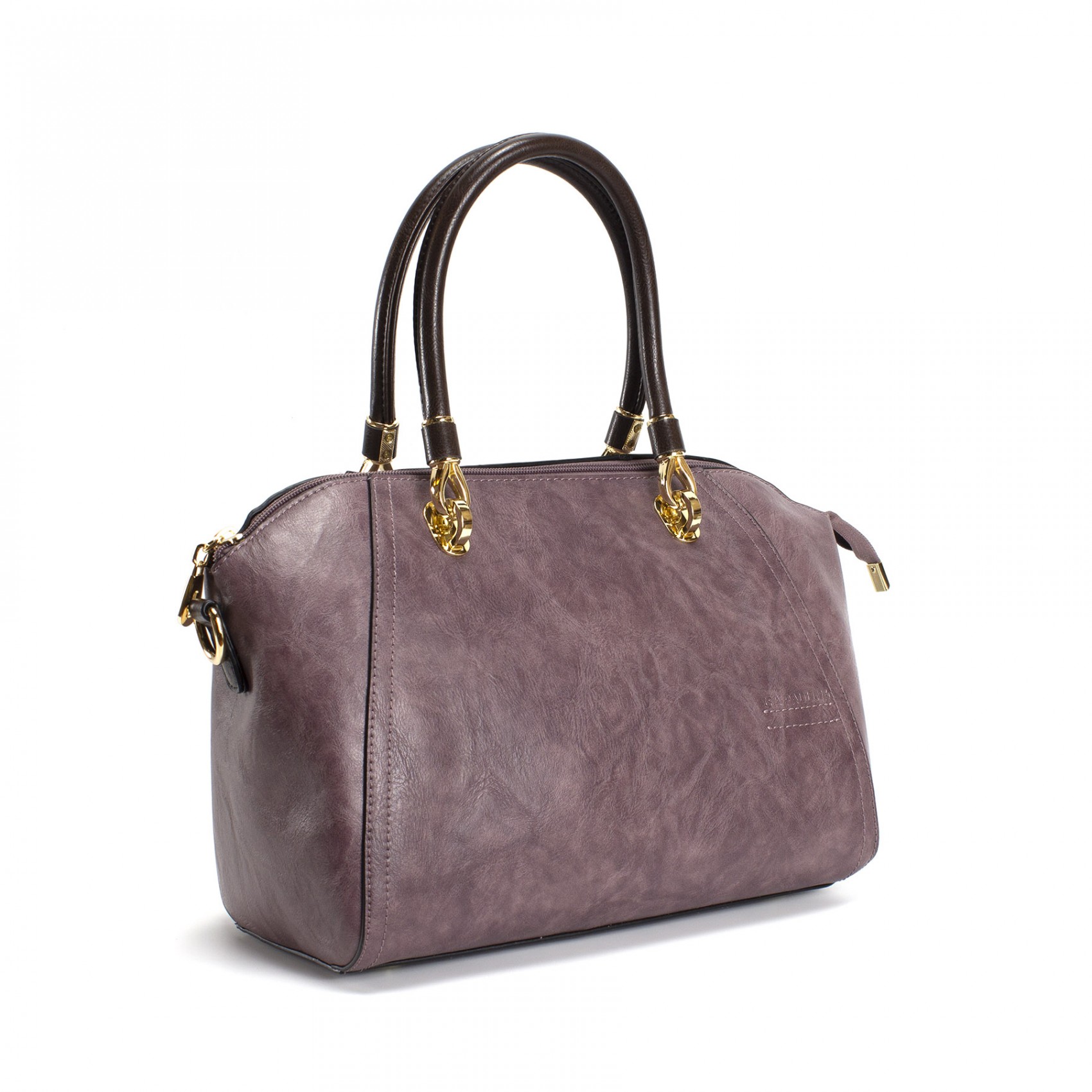 Жіноча класична сумка Isa Paulina DS бузкова