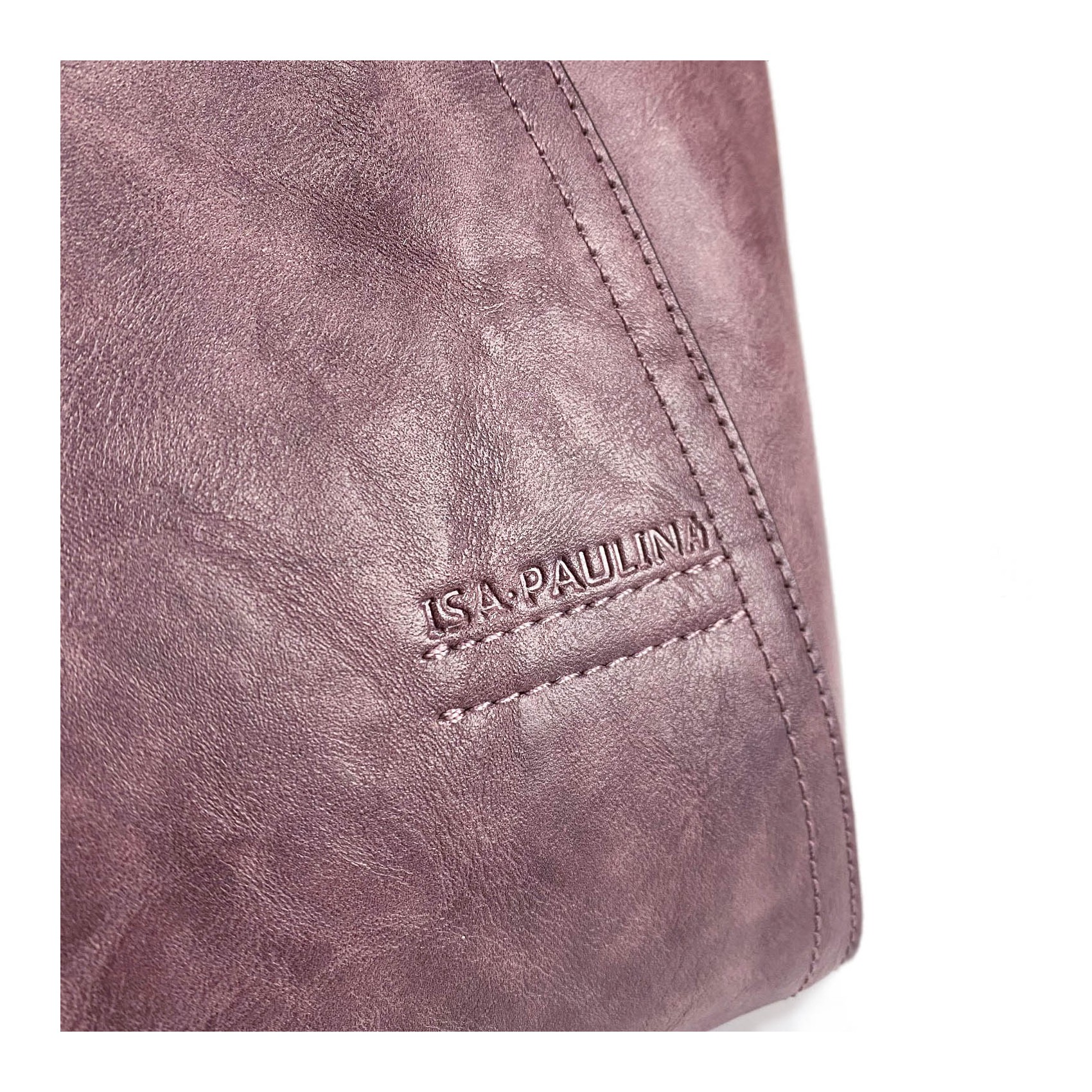 Жіноча класична сумка Isa Paulina DS бузкова