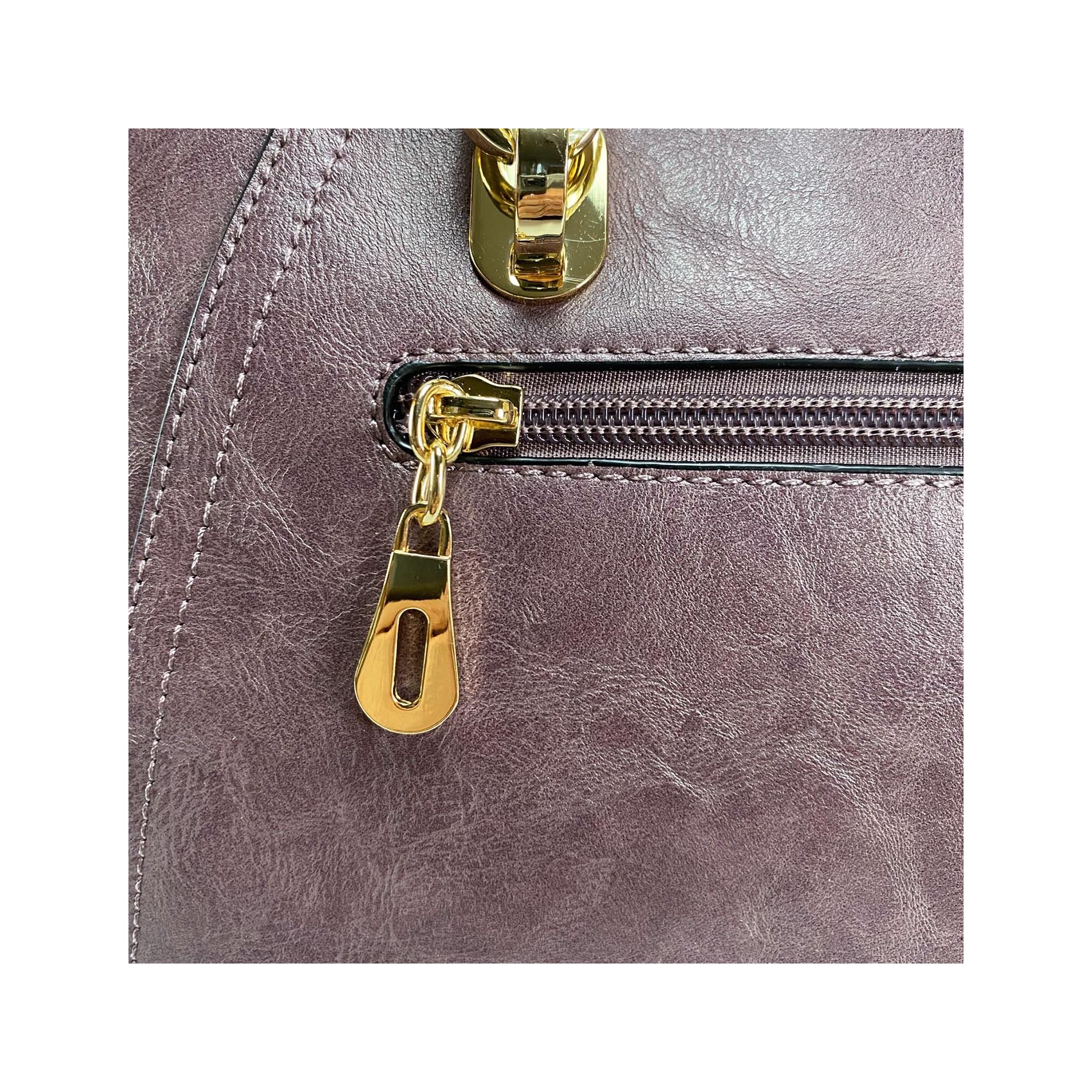 Женская классическая сумка Isa Paulina DS сиреневая