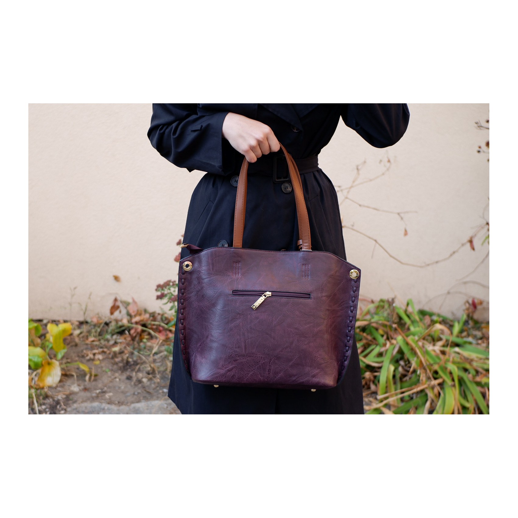 Жіноча сумка Isa Paulina Sky фіолетова