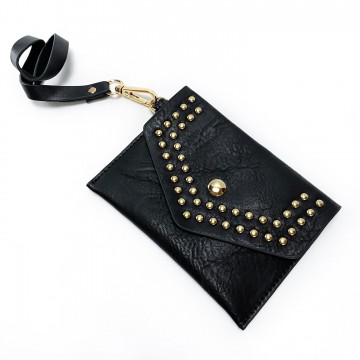 Жіноча сумка Isa Paulina Sky чорна фото