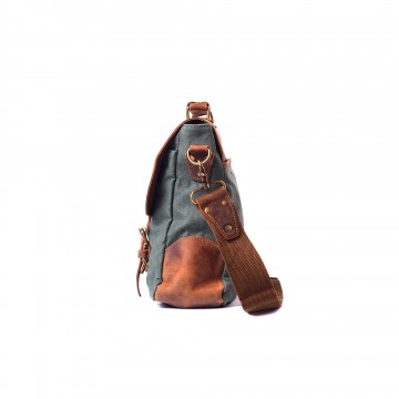 Мужской портфель Tone изумрудный фото