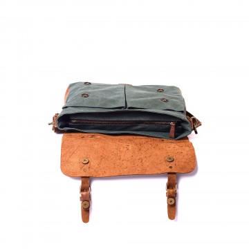 Мужской портфель Tone изумрудный фото