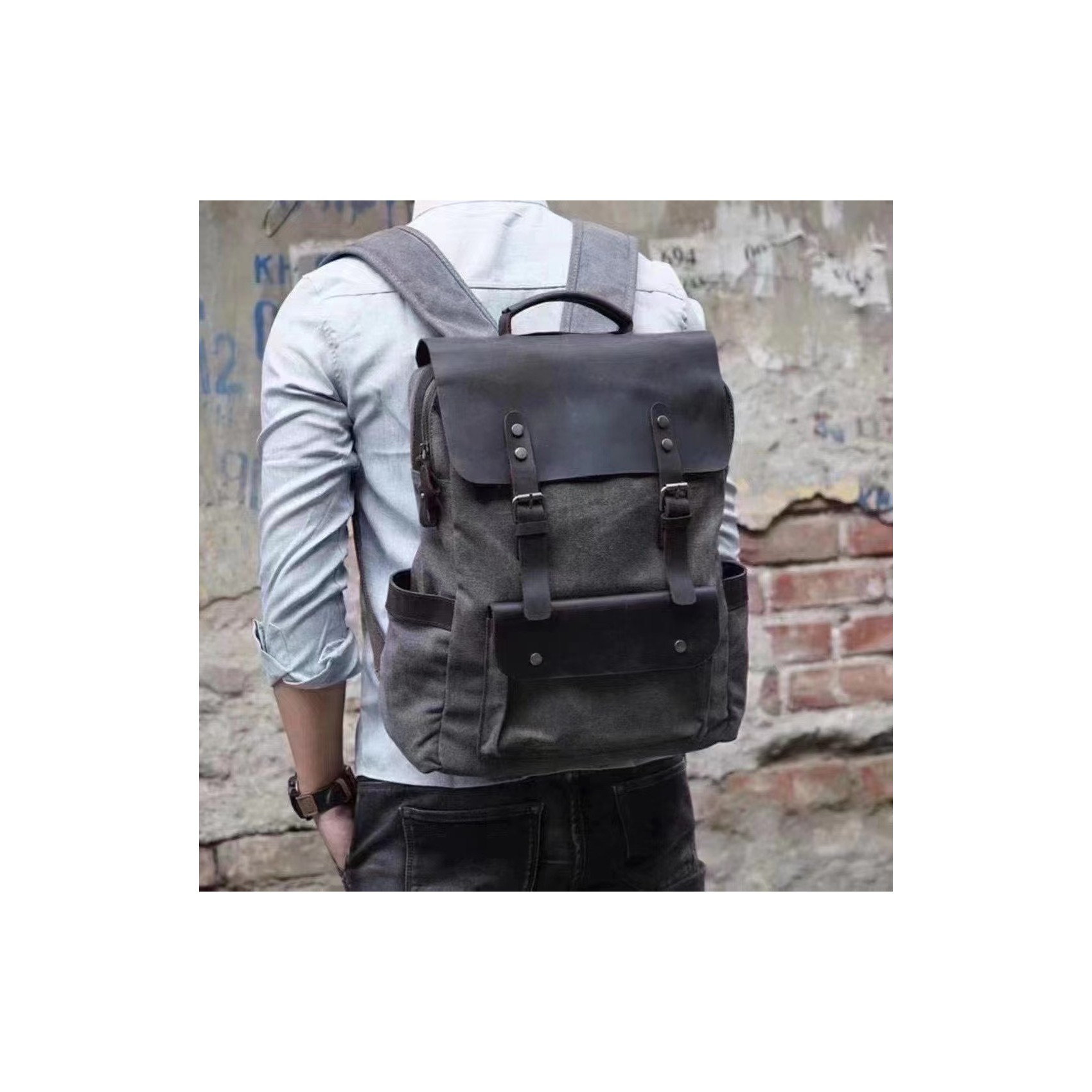 Чоловічий міський рюкзак Nicholas хакі