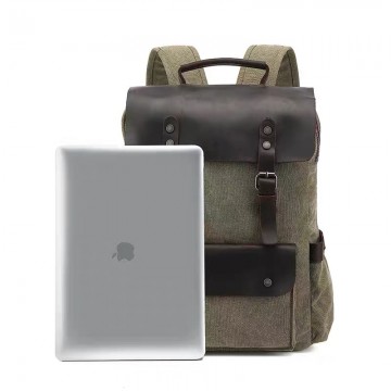 Мужской городской рюкзак Nicholas хаки фото